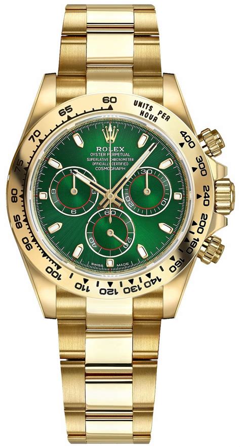 rolex quadrante verde